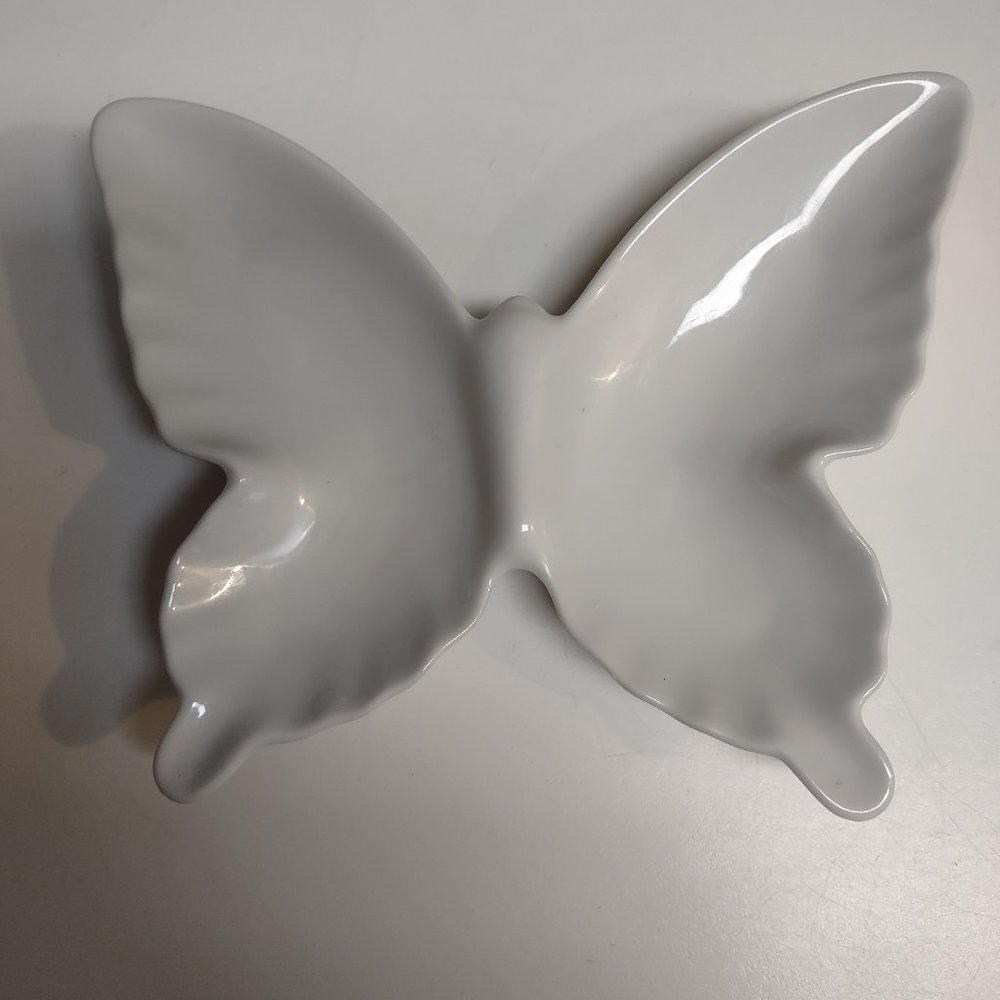 1950's Orchids of Hawaii butterfly trinket dish